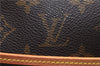 Authentic Louis Vuitton Monogram Deauville Hand Bag M47270 LV 7183E