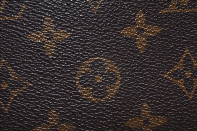 Authentic Louis Vuitton Monogram Deauville Hand Bag M47270 LV 7183E