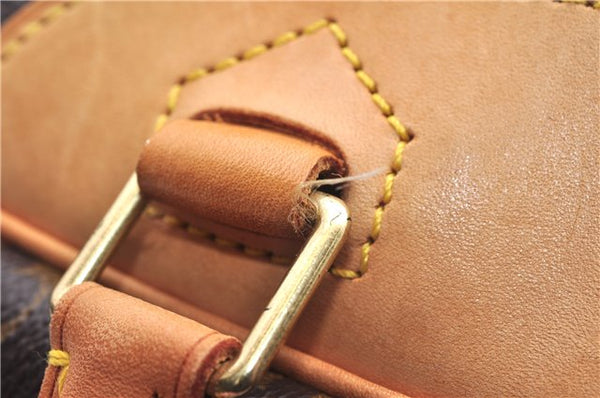 Authentic Louis Vuitton Monogram Deauville Hand Bag M47270 LV 7183E