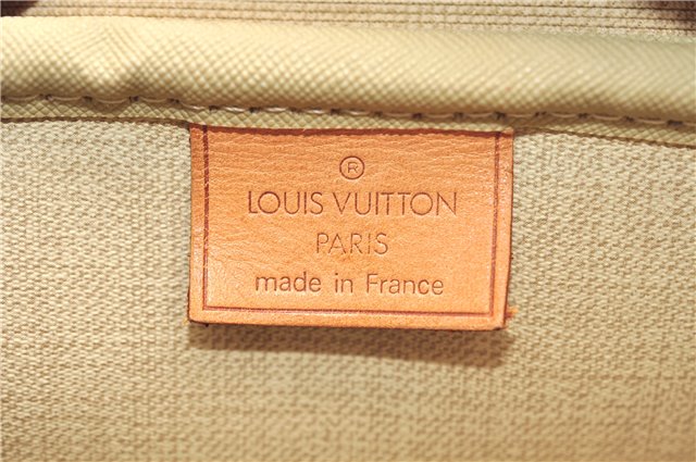 Authentic Louis Vuitton Monogram Deauville Hand Bag M47270 LV 7183E