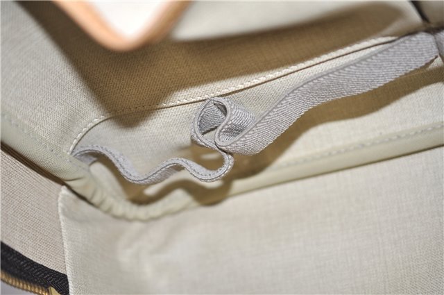 Authentic Louis Vuitton Monogram Deauville Hand Bag M47270 LV 7183E