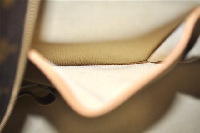 Authentic Louis Vuitton Monogram Deauville Hand Bag M47270 LV 7183E