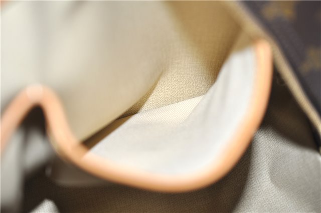 Authentic Louis Vuitton Monogram Deauville Hand Bag M47270 LV 7183E