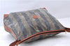 Authentic FENDI Pequin Shoulder Cross Body Bag PVC Leather Brown 7184C