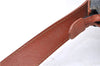 Authentic FENDI Pequin Shoulder Cross Body Bag PVC Leather Brown 7184C