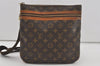 Auth Louis Vuitton Monogram Pochette Bosphore Shoulder Cross Bag M40044 LV 7185I
