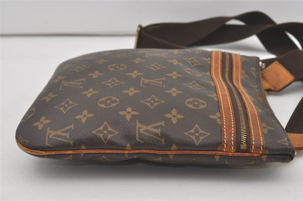 Auth Louis Vuitton Monogram Pochette Bosphore Shoulder Cross Bag M40044 LV 7185I