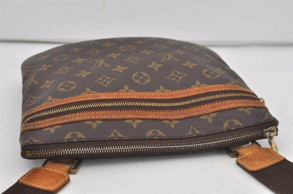 Auth Louis Vuitton Monogram Pochette Bosphore Shoulder Cross Bag M40044 LV 7185I