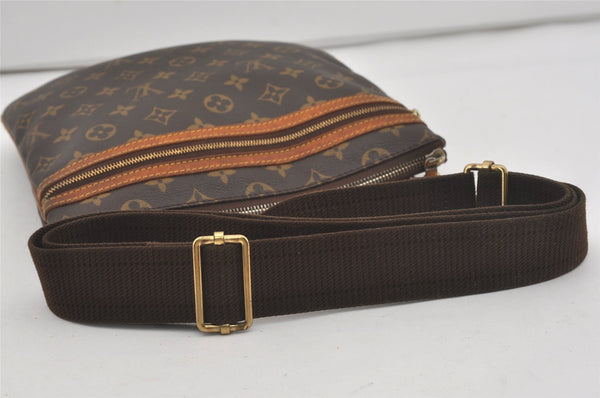 Auth Louis Vuitton Monogram Pochette Bosphore Shoulder Cross Bag M40044 LV 7185I
