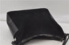 Authentic GUCCI Vintage Shoulder Hand Bag GG Suede Leather 0013770 Black 7187D