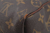 Authentic Louis Vuitton Monogram Speedy 25 Boston Hand Bag M41528 LV 7187I