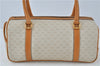 Authentic GUCCI Micro GG PVC Leather Shoulder Hand Bag Ivory Brown 7188B