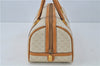 Authentic GUCCI Micro GG PVC Leather Shoulder Hand Bag Ivory Brown 7188B