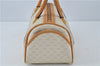Authentic GUCCI Micro GG PVC Leather Shoulder Hand Bag Ivory Brown 7188B