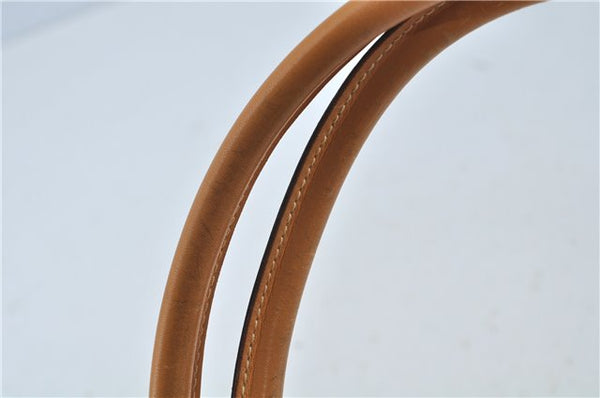 Authentic GUCCI Micro GG PVC Leather Shoulder Hand Bag Ivory Brown 7188B