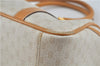 Authentic GUCCI Micro GG PVC Leather Shoulder Hand Bag Ivory Brown 7188B