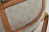 Authentic GUCCI Micro GG PVC Leather Shoulder Hand Bag Ivory Brown 7188B