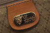 Authentic GUCCI Micro GG PVC Leather Shoulder Hand Bag Ivory Brown 7188B