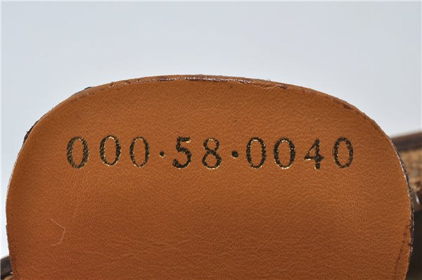 Authentic GUCCI Micro GG PVC Leather Shoulder Hand Bag Ivory Brown 7188B