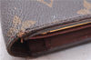 Auth Louis Vuitton Monogram Porte Monnaie Billets Viennois M61663 Wallet 7189D