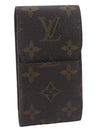 Authentic Louis Vuitton Monogram Etui Cigarette Case M63024 LV 7190D