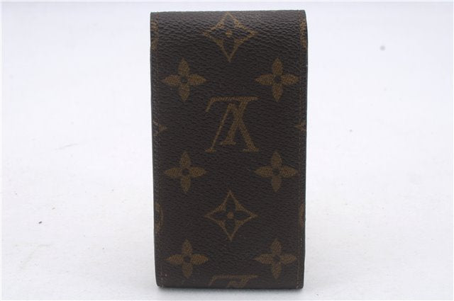 Authentic Louis Vuitton Monogram Etui Cigarette Case M63024 LV 7190D
