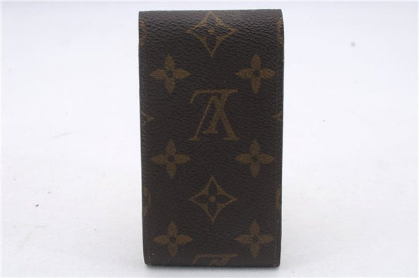 Authentic Louis Vuitton Monogram Etui Cigarette Case M63024 LV 7190D