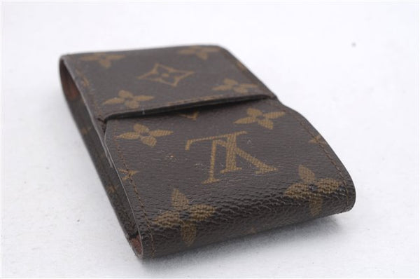 Authentic Louis Vuitton Monogram Etui Cigarette Case M63024 LV 7190D