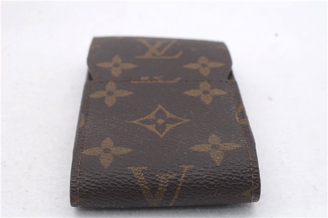 Authentic Louis Vuitton Monogram Etui Cigarette Case M63024 LV 7190D
