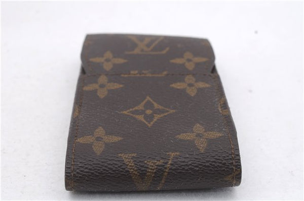 Authentic Louis Vuitton Monogram Etui Cigarette Case M63024 LV 7190D