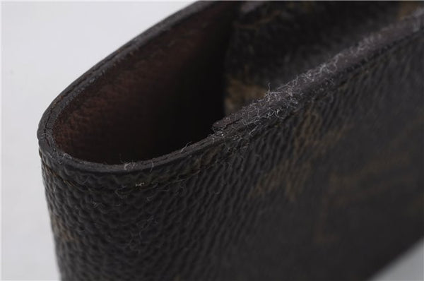 Authentic Louis Vuitton Monogram Etui Cigarette Case M63024 LV 7190D