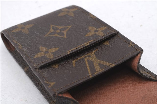 Authentic Louis Vuitton Monogram Etui Cigarette Case M63024 LV 7190D