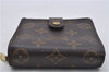 Authentic Louis Vuitton Monogram Compact Zip Bifold Wallet Purse M61667 LV 7191D