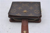 Authentic Louis Vuitton Monogram Compact Zip Bifold Wallet Purse M61667 LV 7191D