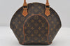 Authentic Louis Vuitton Monogram Ellipse PM Hand Bag M51127 LV 7191I