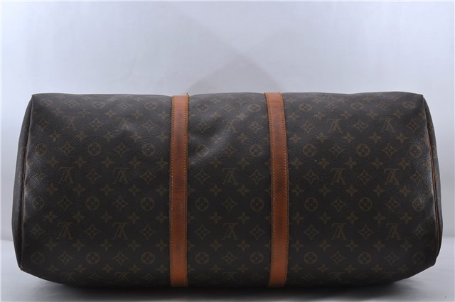 Authentic LOUIS VUITTON Monogram Keepall 60 Boston Bag M41422 LV 7192C