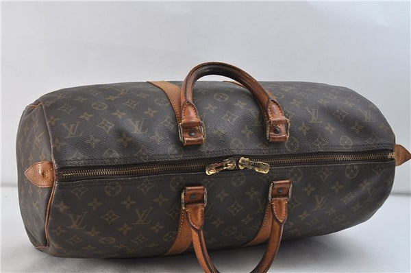 Authentic LOUIS VUITTON Monogram Keepall 45 Boston Bag M41428 LV 7193C