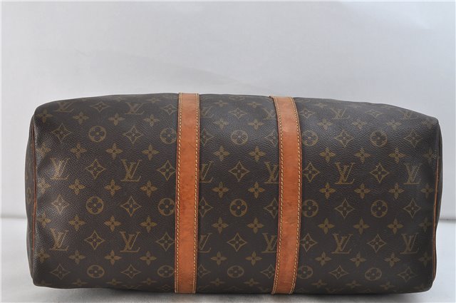 Authentic LOUIS VUITTON Monogram Keepall 45 Boston Bag M41428 LV 7193C