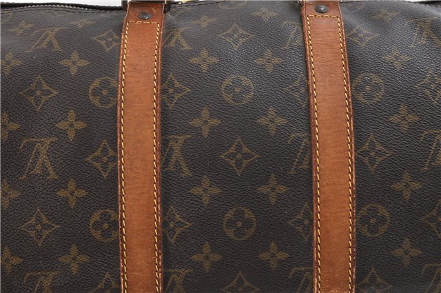 Authentic LOUIS VUITTON Monogram Keepall 45 Boston Bag M41428 LV 7193C