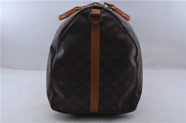 Auth LOUIS VUITTON Monogram Keepall Bandouliere 60 Boston Bag M41412 LV 7194C