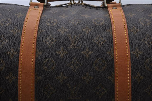 Auth LOUIS VUITTON Monogram Keepall Bandouliere 60 Boston Bag M41412 LV 7194C