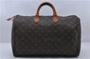 Authentic LOUIS VUITTON Monogram Speedy 40 Hand Bag M41522 LV 7195C