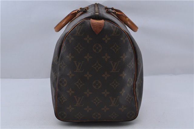 Authentic LOUIS VUITTON Monogram Speedy 40 Hand Bag M41522 LV 7195C
