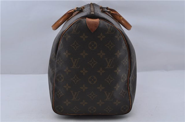 Authentic LOUIS VUITTON Monogram Speedy 40 Hand Bag M41522 LV 7195C