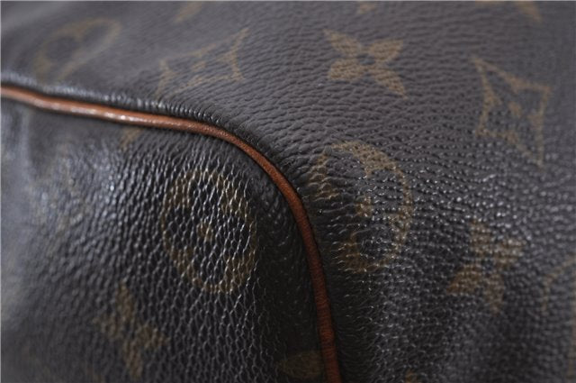 Authentic LOUIS VUITTON Monogram Speedy 40 Hand Bag M41522 LV 7195C