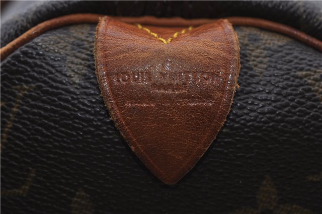 Authentic LOUIS VUITTON Monogram Speedy 40 Hand Bag M41522 LV 7195C
