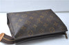 Authentic Louis Vuitton Monogram Poche Toilette 19 M47544 Cosmetics Pouch 7195E