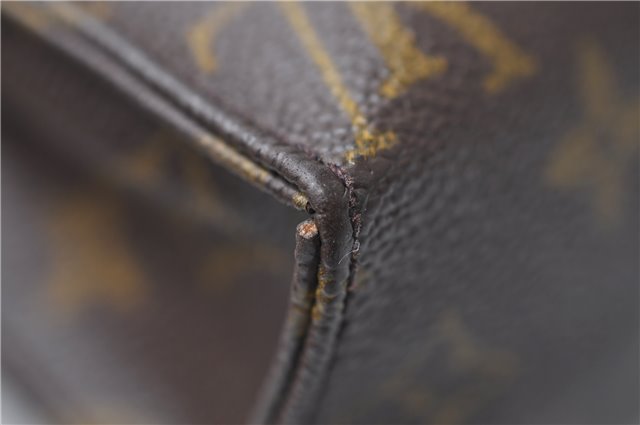 Authentic Louis Vuitton Monogram Poche Toilette 19 M47544 Cosmetics Pouch 7195E