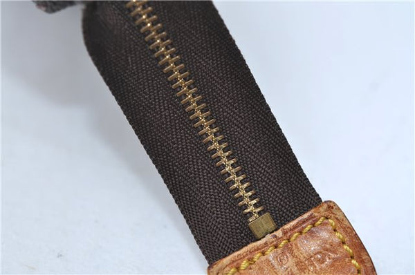 Authentic Louis Vuitton Monogram Poche Toilette 19 M47544 Cosmetics Pouch 7195E