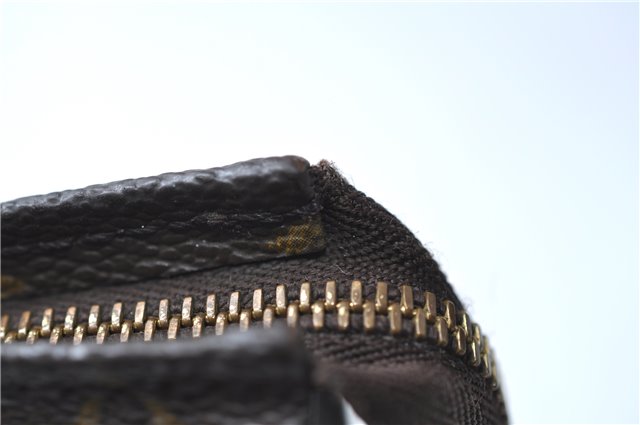 Authentic Louis Vuitton Monogram Poche Toilette 19 M47544 Cosmetics Pouch 7195E